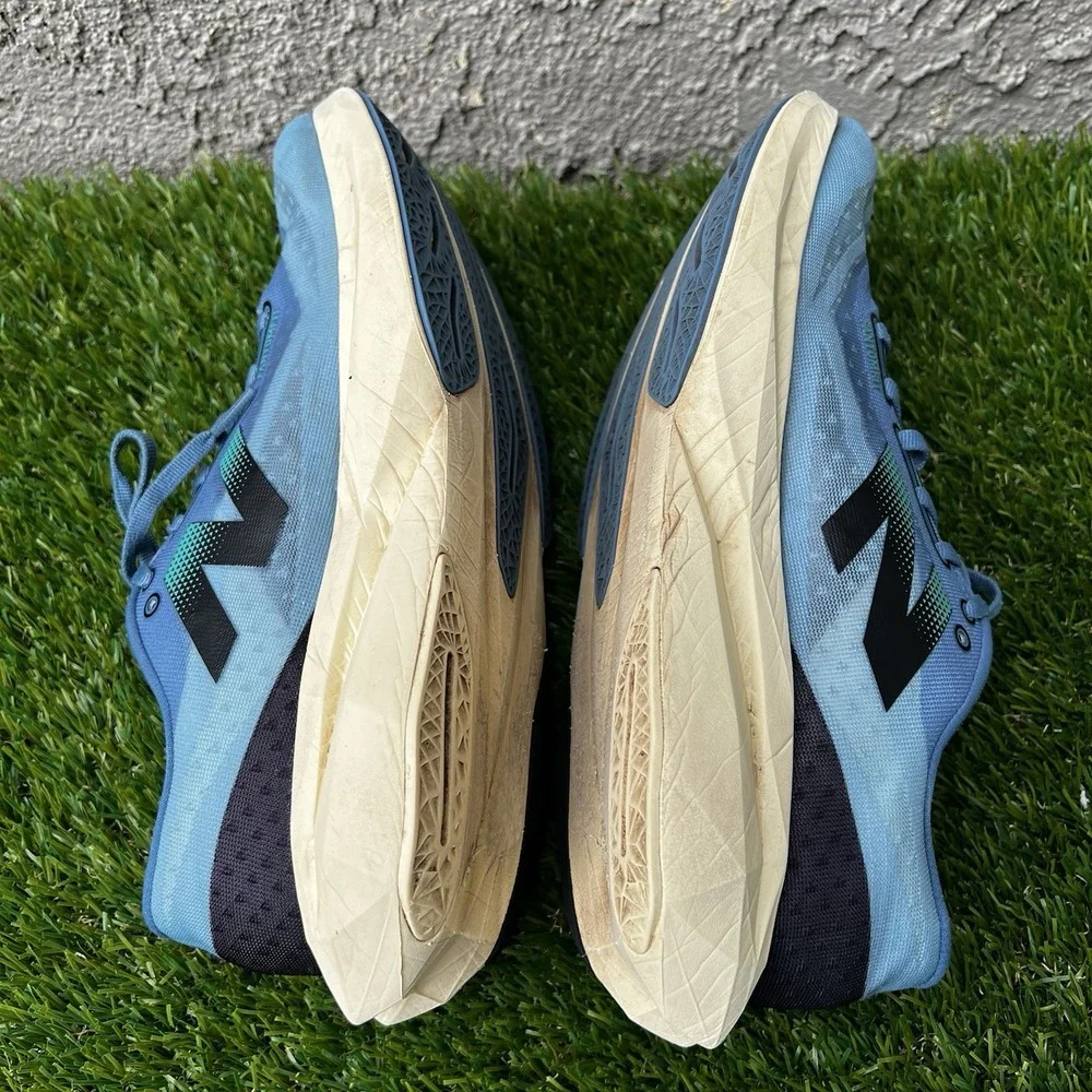 New Balance Shoes Men Size 10.5 FuelCell Rebel v4 Blue Lightweight Mesh